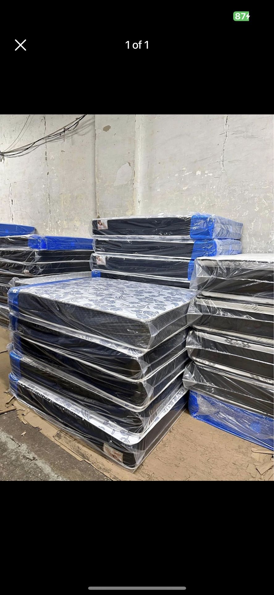 🛏️Mattress+Boxspring-Fast Delivery All Sizes Available! 🛏️