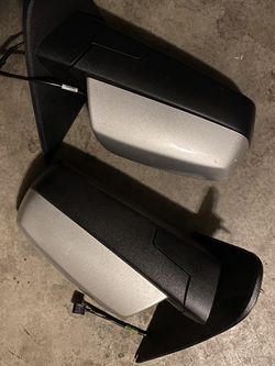 GM OEM 2014-2018 LEFT RIGHT SIDE MIRRORS CHEVY SILVERADO GMC