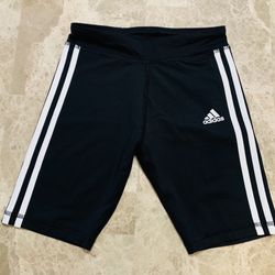 Adidas Elastic Activewear Shorts Youth (M 10-12)