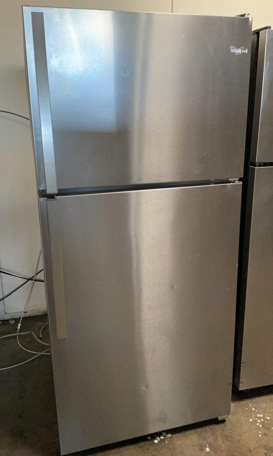 Whirlpool Top Mount Stainless Steel Refrigerator Fridge