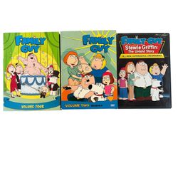 Family Guy DVD Series (Vol. 2 & 4 + Untold Story)