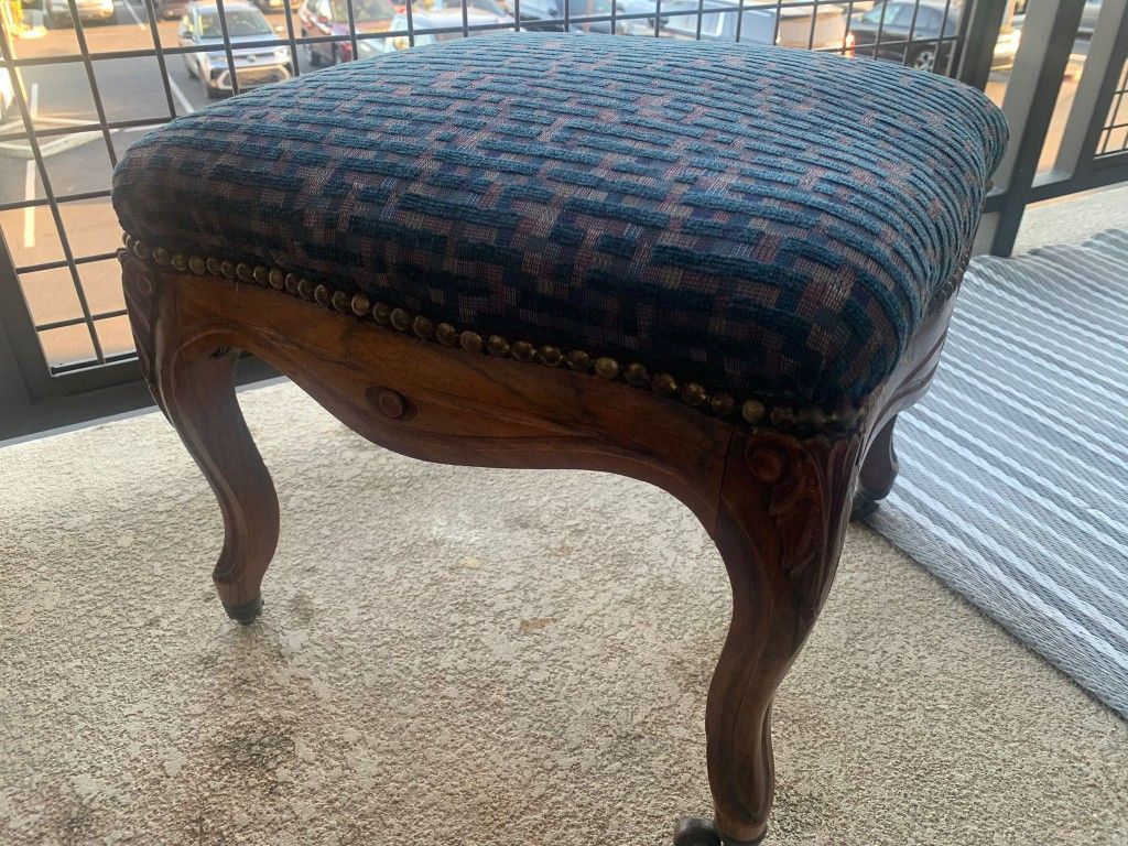 Antique Foot Stool Or Stool