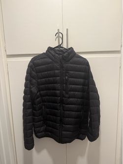 Black Puffer Jacket by Club Room