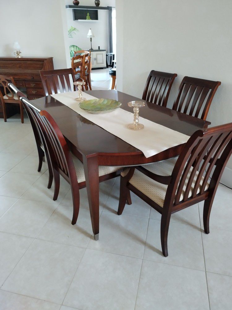 Dining Table Set - Ethan Allen Luxury Brand 