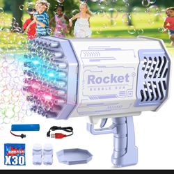 Bubble Machine or Kids, Bubble Guns for Toddlers, Automatic Bubble Blower Maker Toys for Kids, Summer Toys, Party Favors, Birthday Gift for Girls Boys