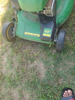 John deere lawnmower
