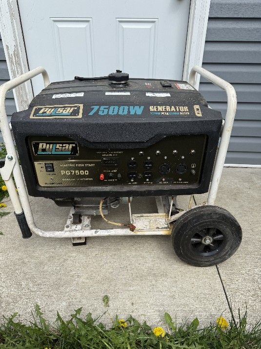 7500 Watt Generator