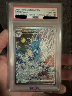 Kingdra ex PSA 10 SVP #131 Special Illustration