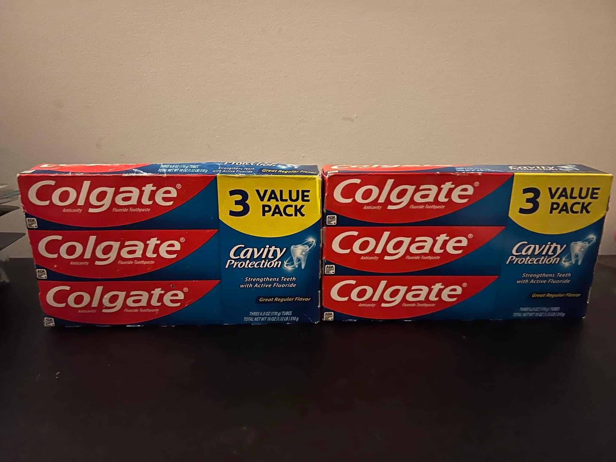Colgate 3 Packs