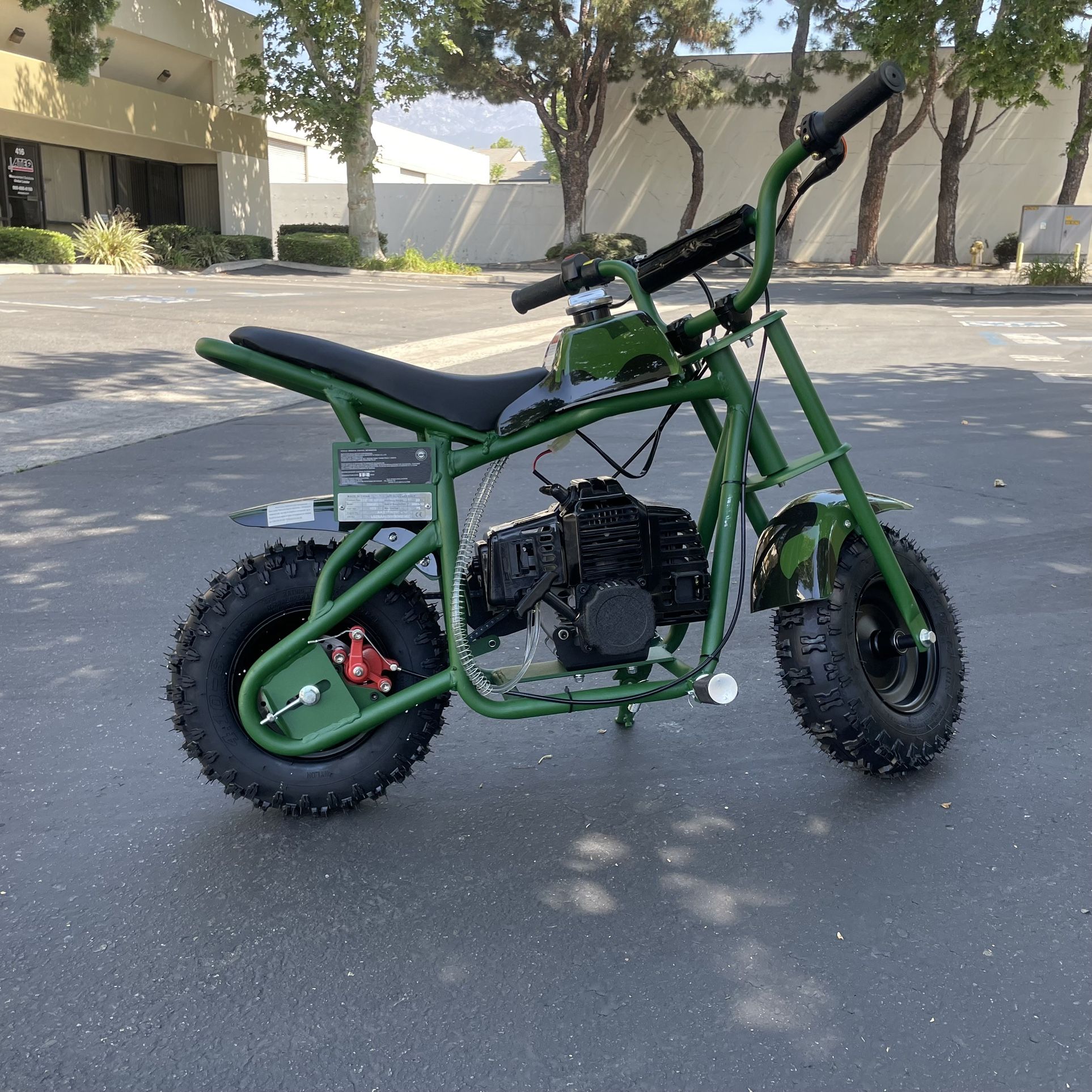 50cc 2-stroke Gasoline Engine Powered Mini Bike For Kids, Off Road Motorcycle, Dirt bikes 