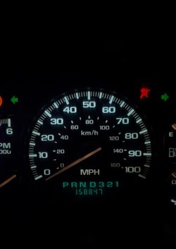 Silverado gauge cluster
