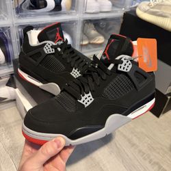 SZ 11.5 BRAND NEW DS 2019 RETRO 4 BRED OG ALL