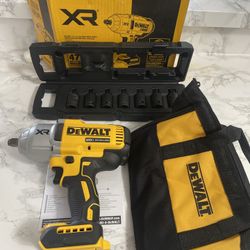 Dewalt Xr Brushless Impact Wrench Combo 