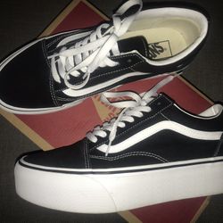 Men Platform Vans