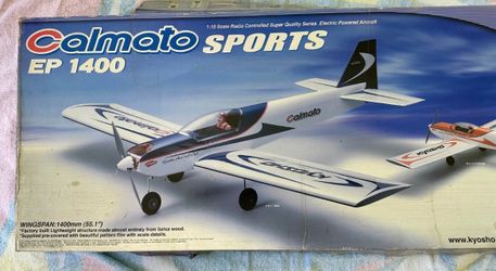 Carl Goldberg  The Tiger 2 Vintage Balsa R/C Plane Kit 61” Open Box