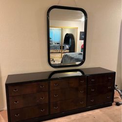Dresser And Mirror 