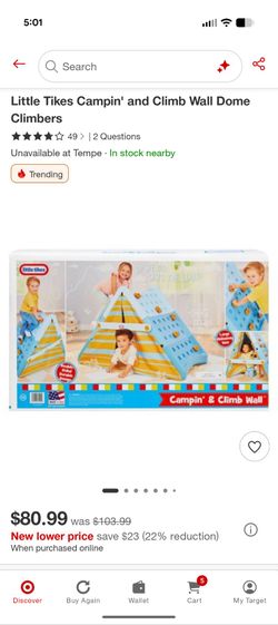 Fisher price tent
