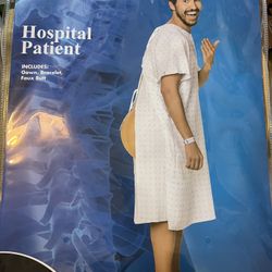 Halloween Costume Hospital Patient NEW Spirit Halloween 