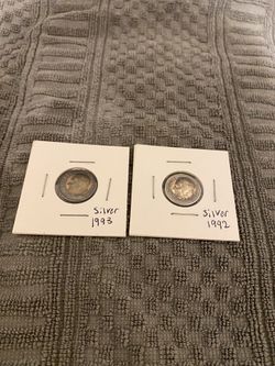 Silver Dimes Both For $20.00 