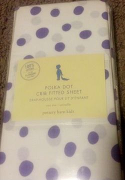 New Pottery Barn Crib/toddler Sheet