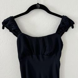 Abercrombie & Fitch Black Maxi Dress