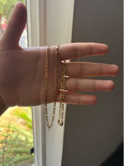 Mens figaro chain 22”