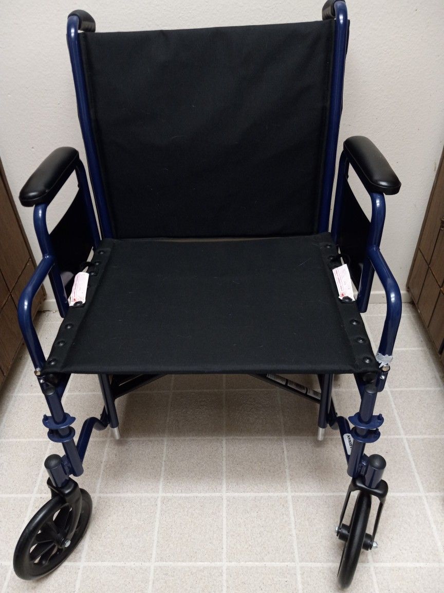 Extra Wide Transportation Wheelchair ( Brand New )
