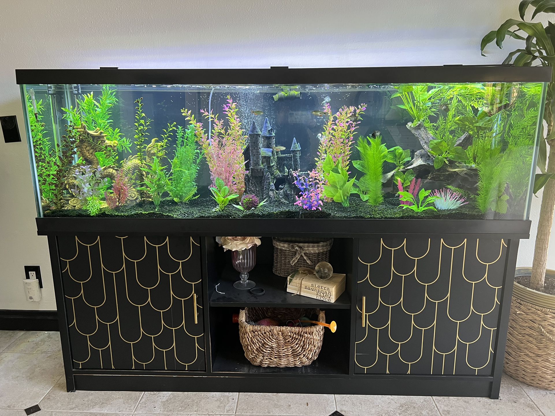 125 Gallon Aquarium Fish Tank 