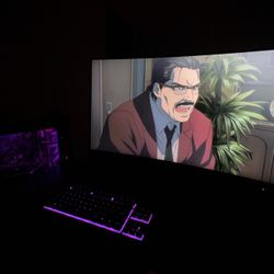 entire gaming setup 