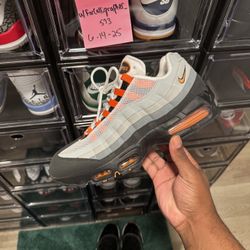 2025 BRIGHT MANDARIN AIR MAX 95s (READ DESCRIPTION)