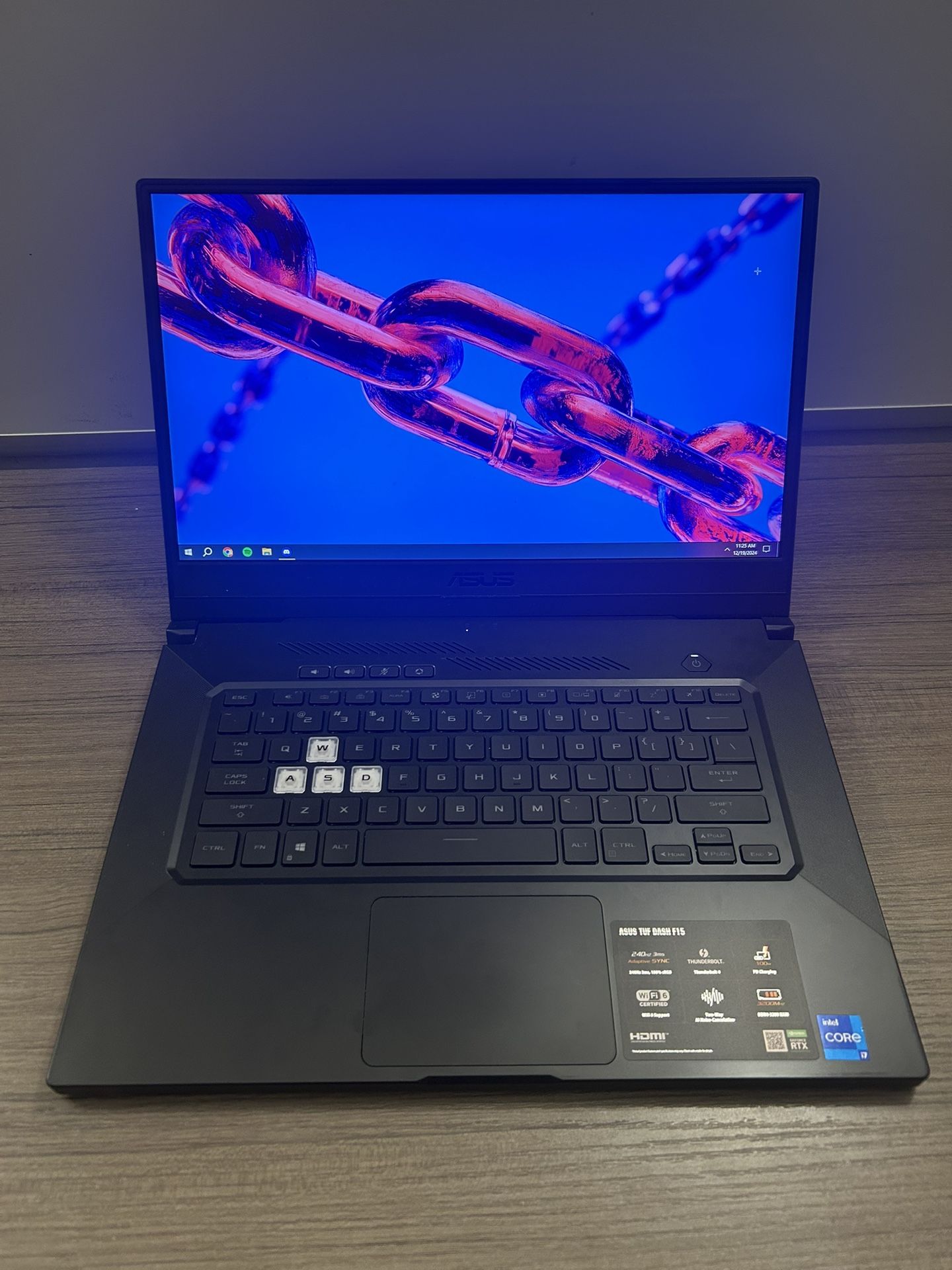 Asus Tuf Dash F15 Gaming Laptop (PRICE IS NEGOTIABLE!!)