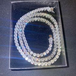 Iced Out Tennis Chain