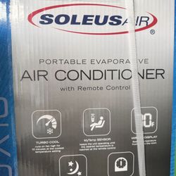 Brand New Portable Air Conditioner, AC …. Window Kit, Remote Control 