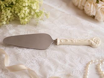 🎂Vintage Lenox “Wedding Promises” Cake Server🎂Original Box🎂