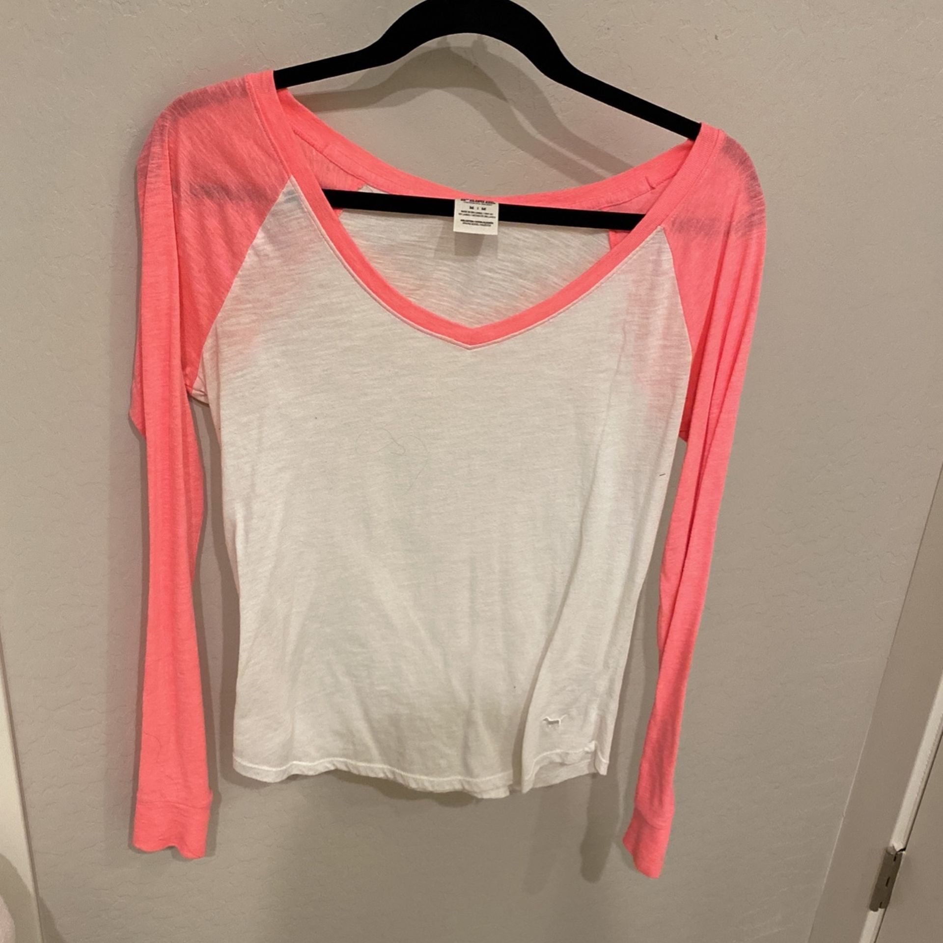 Pink Baseball Tee