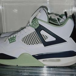 Jordan Retro 4 Seagreen Sz 12.5
