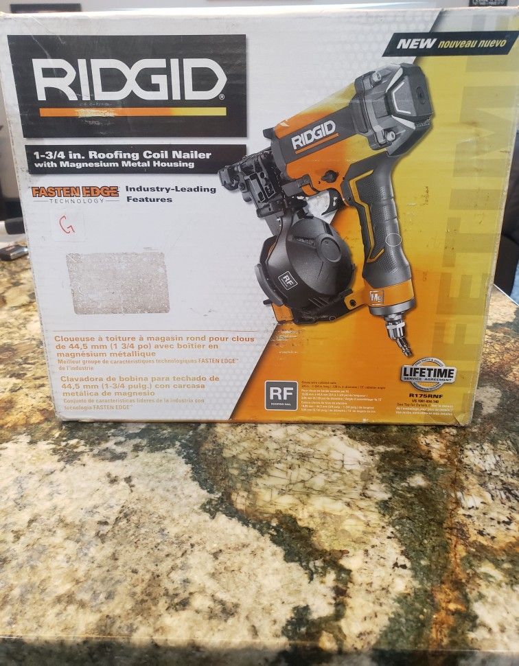 Ridged Coil Roofing Nailer