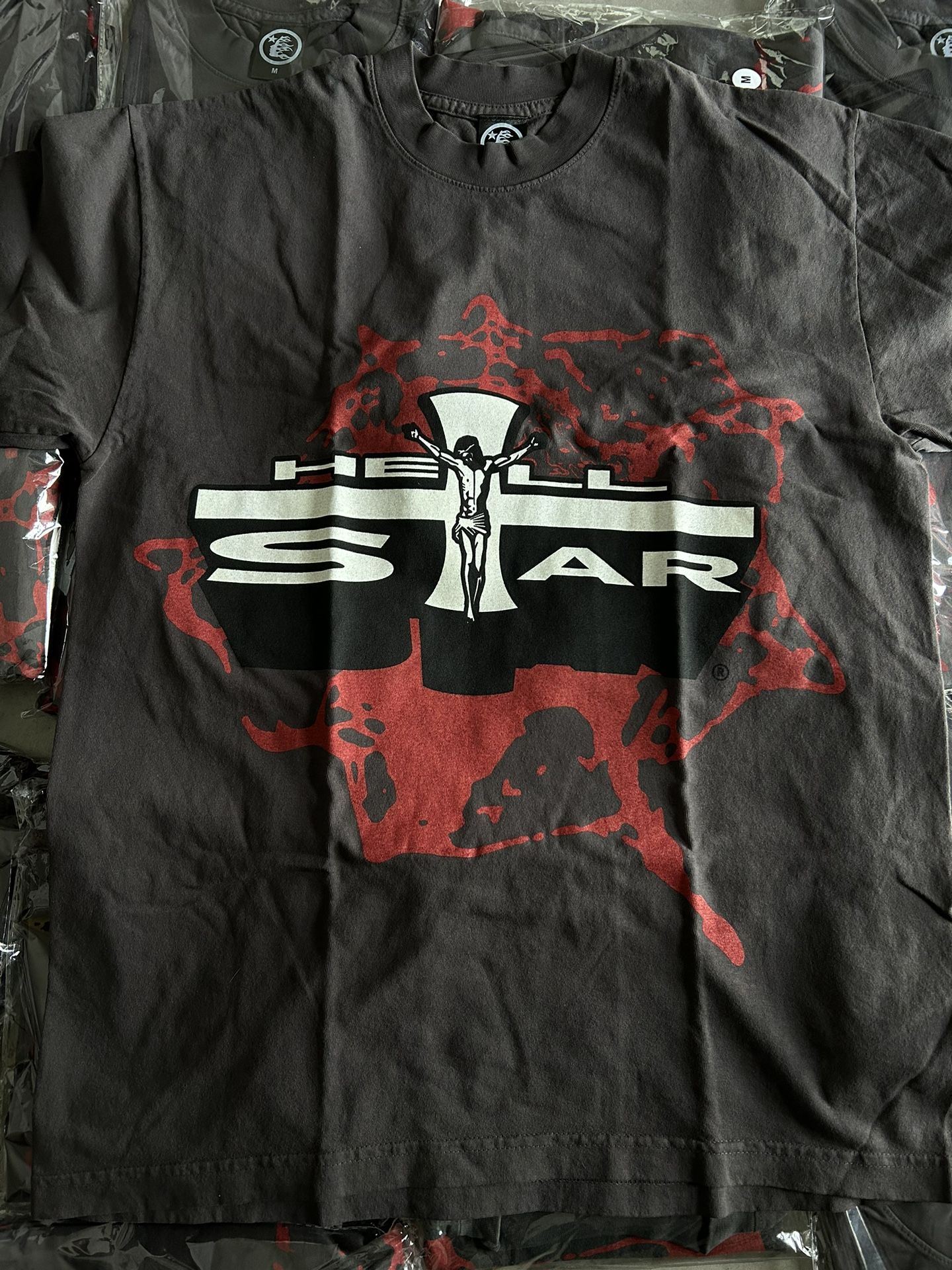 hellstar studios black emblem tee