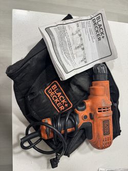 Black Decker Corded Drill