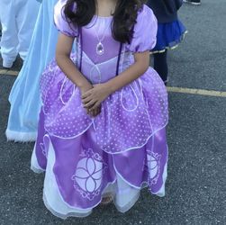 Sofia The First Disney Costume Size 5/7
