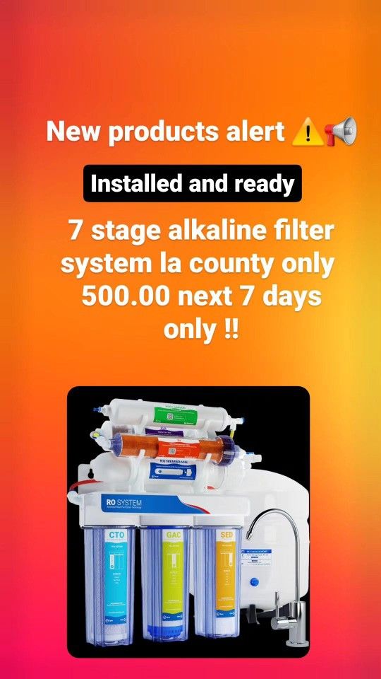Alkaline Water Filter System
