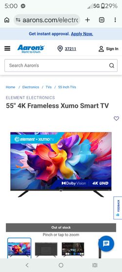 Element 55inch xumo tv