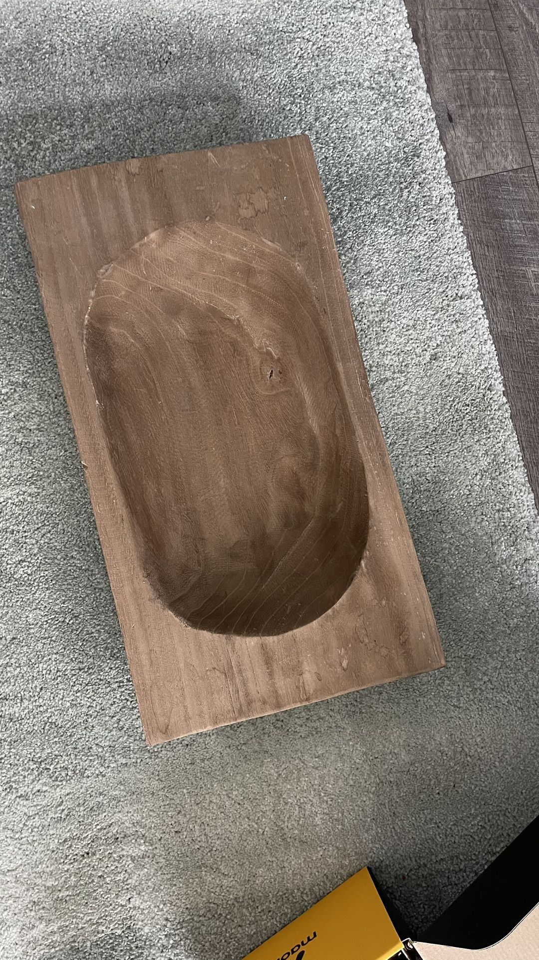 Wooden Dough Bowl