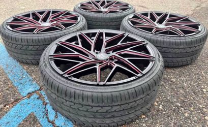22” CHEVY MALIBU PONTIAC G8 SS IMPALA 750 BMW 550 RIMS TIRES NEW TAKEOFFS CHEVROLET CAMARO
