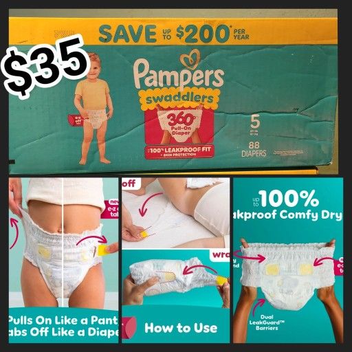 Diapers/$35