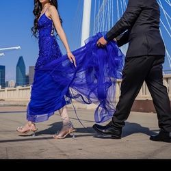 Royal Blue Prom Dress 