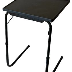Table Mate Adjustable Foldable Multipurpose Table Tray - Black - QTY 2