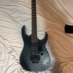 Black Ibanez Guitar