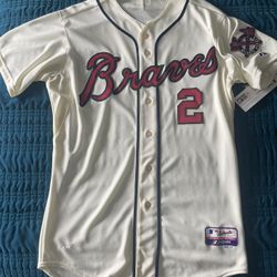 Braves BJ Upton Signed Jersey