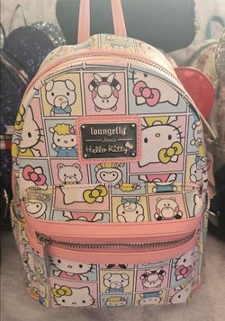 Universal studios Sanrio Hello Kitty Loungefly Mini Backpack